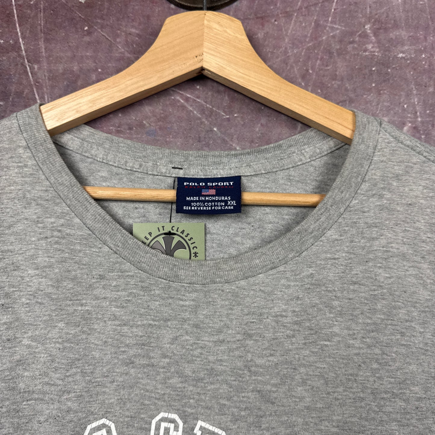 90s Grey Polo Sport Ralph Lauren Shirt 3623