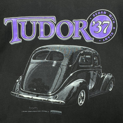 90s Black Tudor Tee 4037