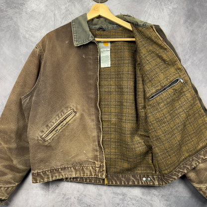 90s Brown Carhartt Detroit Jacket 4045