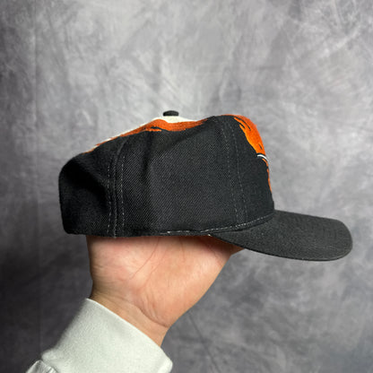 90s Texas Longhorns Logo Athletic Splash Snapback Hat 4624