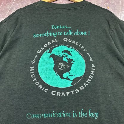 90s Black Fenton Global Shirt 3653