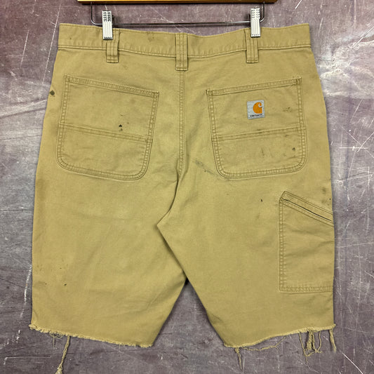 00s Tan Brown Carhartt Shorts 35x11 3517