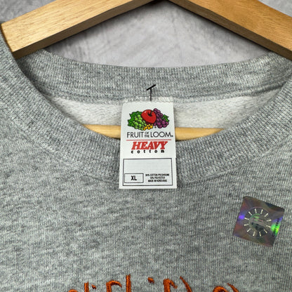2005 Grey Rose Bowl Texas Longhorns Crewneck Sweatshirt 4394