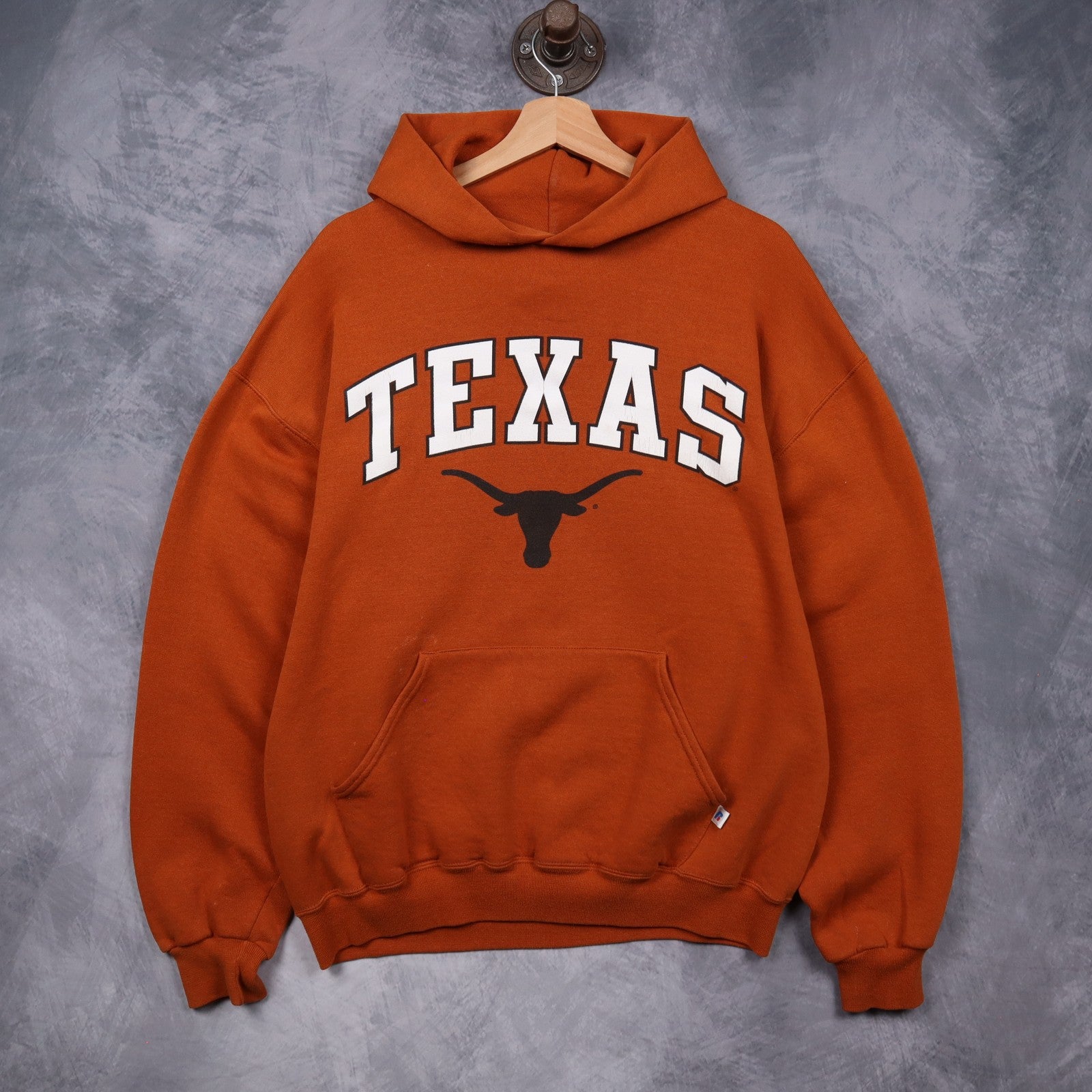00s Orange Texas Longhorns Hoodie 5650