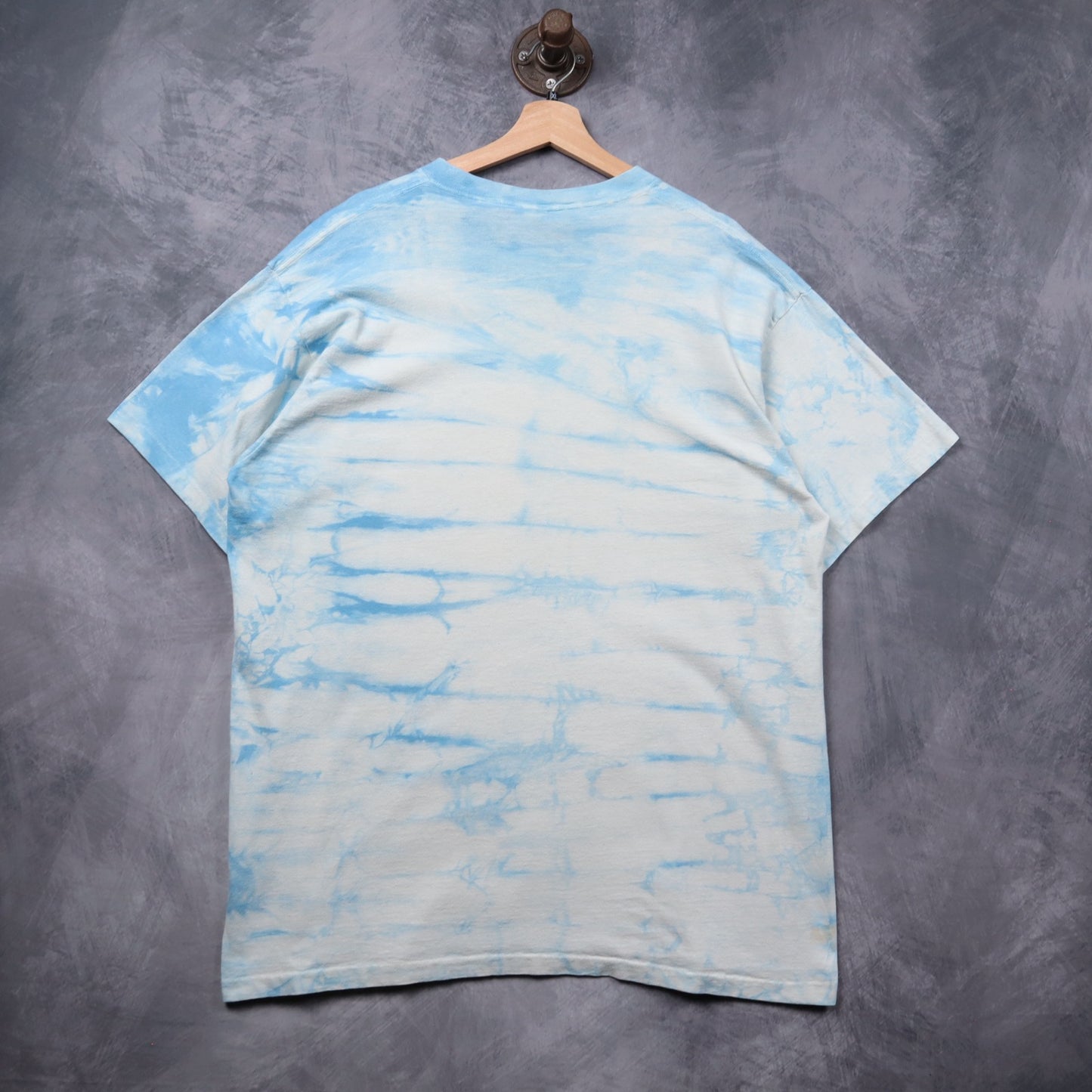 1998 Blue Tie Dye Jimi Hendrix Fly On My Sweet Angel Shirt 5449