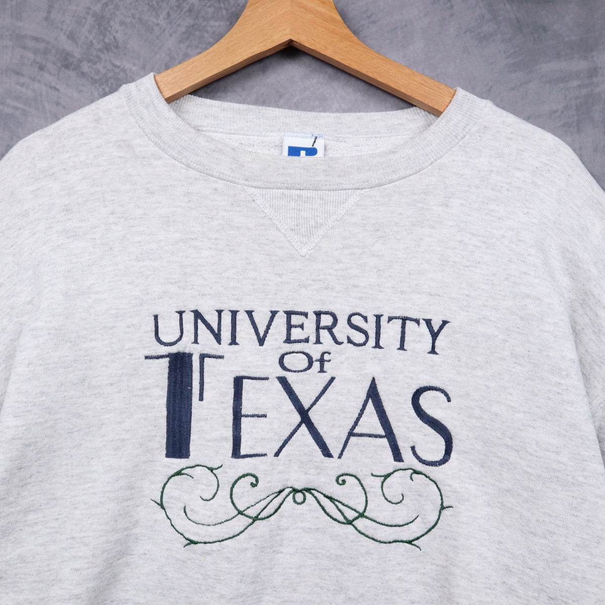 90s Grey University of Texas Crewneck Sweatshirt 5832