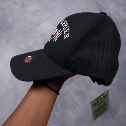 2001 Black World Series Diamondbacks vs Yankees Hat 5564