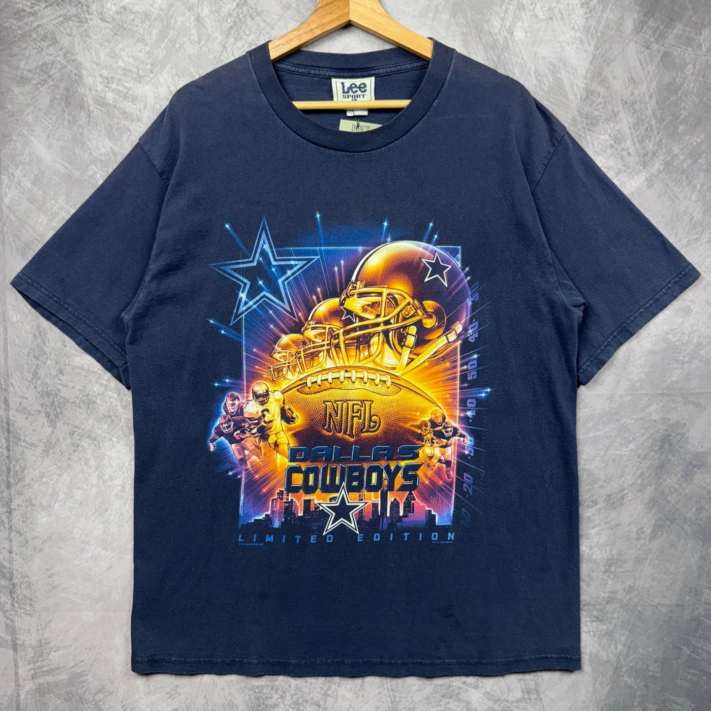 1999 Blue Dallas Cowboys Shirt 4169