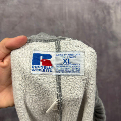 90s Heather Gray DHA Harvard Russell Athletic Jogger Baggy Sweatpants 36x31.5 2112