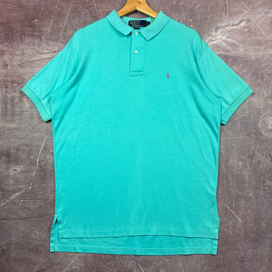 90s Teal Polo Ralph Lauren Shirt 3714