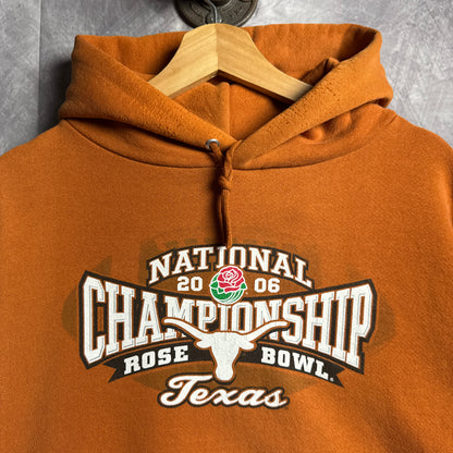 2006 Orange Texas Longhorns Rose Bowl Hoodie 4426