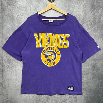 1989 Purple Minnesota Vikings Shirt 4255