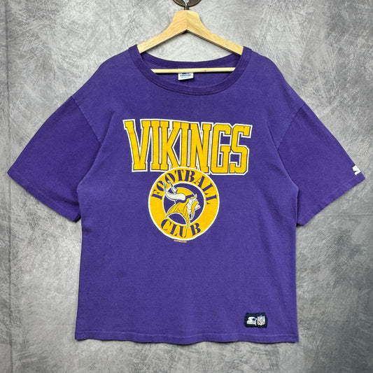 1989 Purple Minnesota Vikings Shirt 4255
