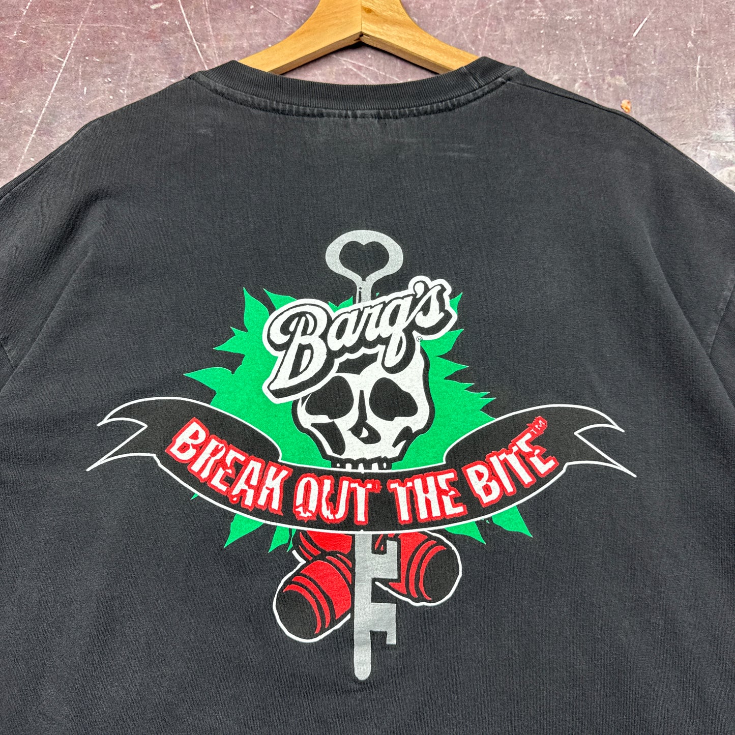 90s Black Barqs Shirt 3699