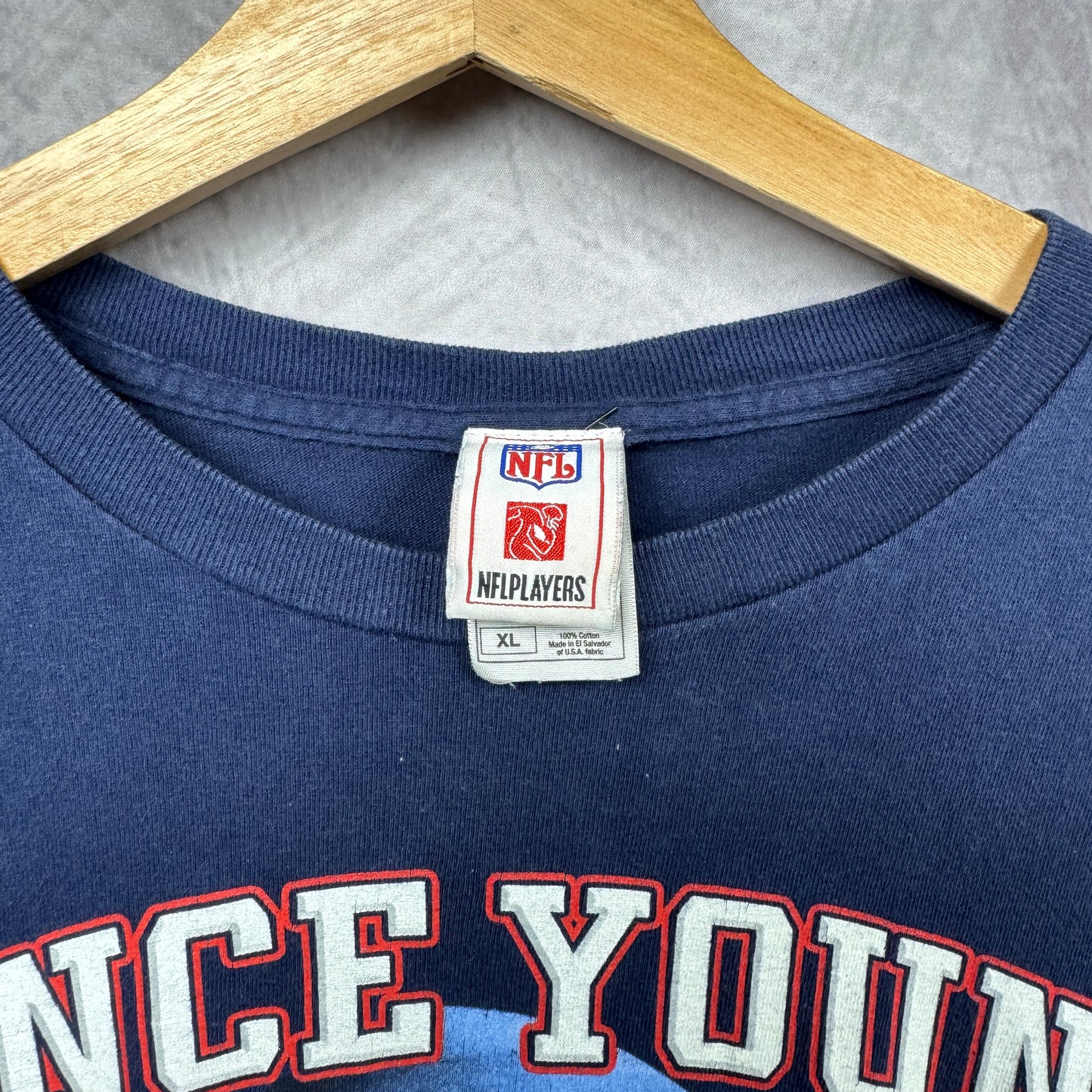 00s Blue Vince Young Shirt 4229