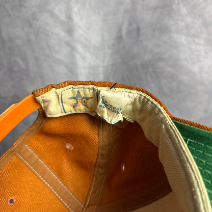 80s Texas Longhorns Sports Specialties Single Line Script Snapback Hat 4628