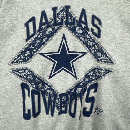 90s Grey Dallas Cowboys Crewneck Sweatshirt 4108