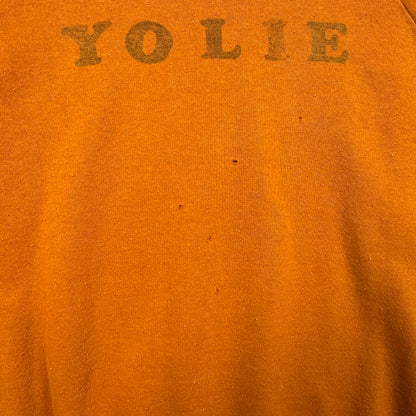 70s Orange Texas Longhorns Crewneck Sweatshirt 4379