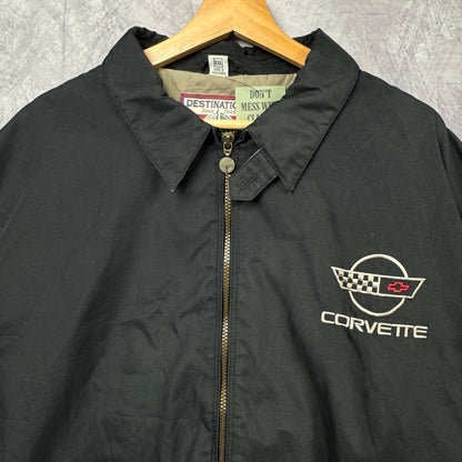 90s Black Corvette Jacket 4015
