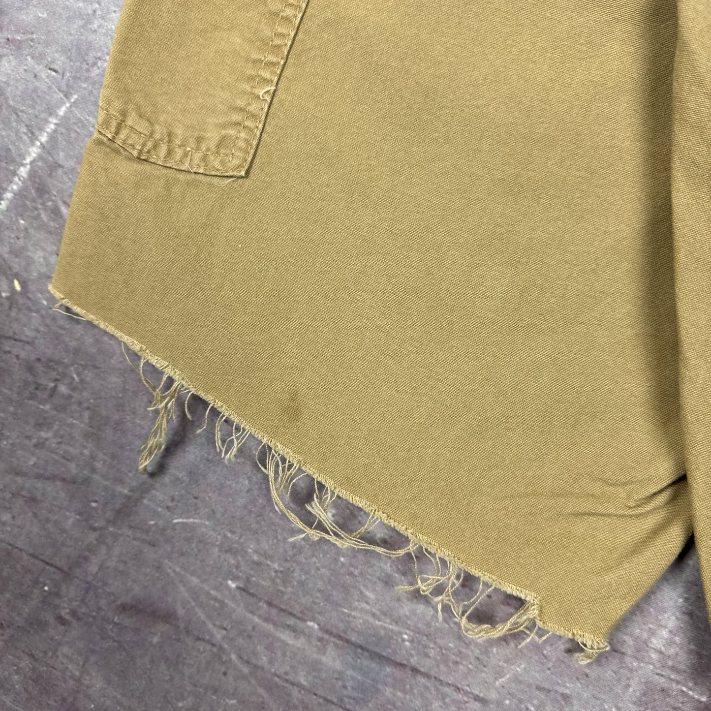 Early 00s Tan Brown Baggy Carhartt Carpenter Work Shorts 29x11 AZ26