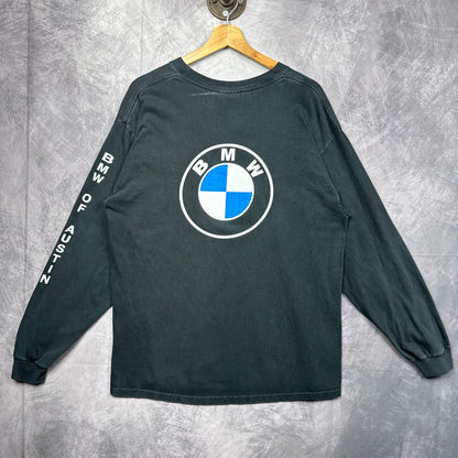 90s Black BMW Of Austin Long Sleeve  Shirt 3857
