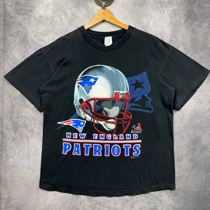 1997 Black New England Patriots Shirt 4167