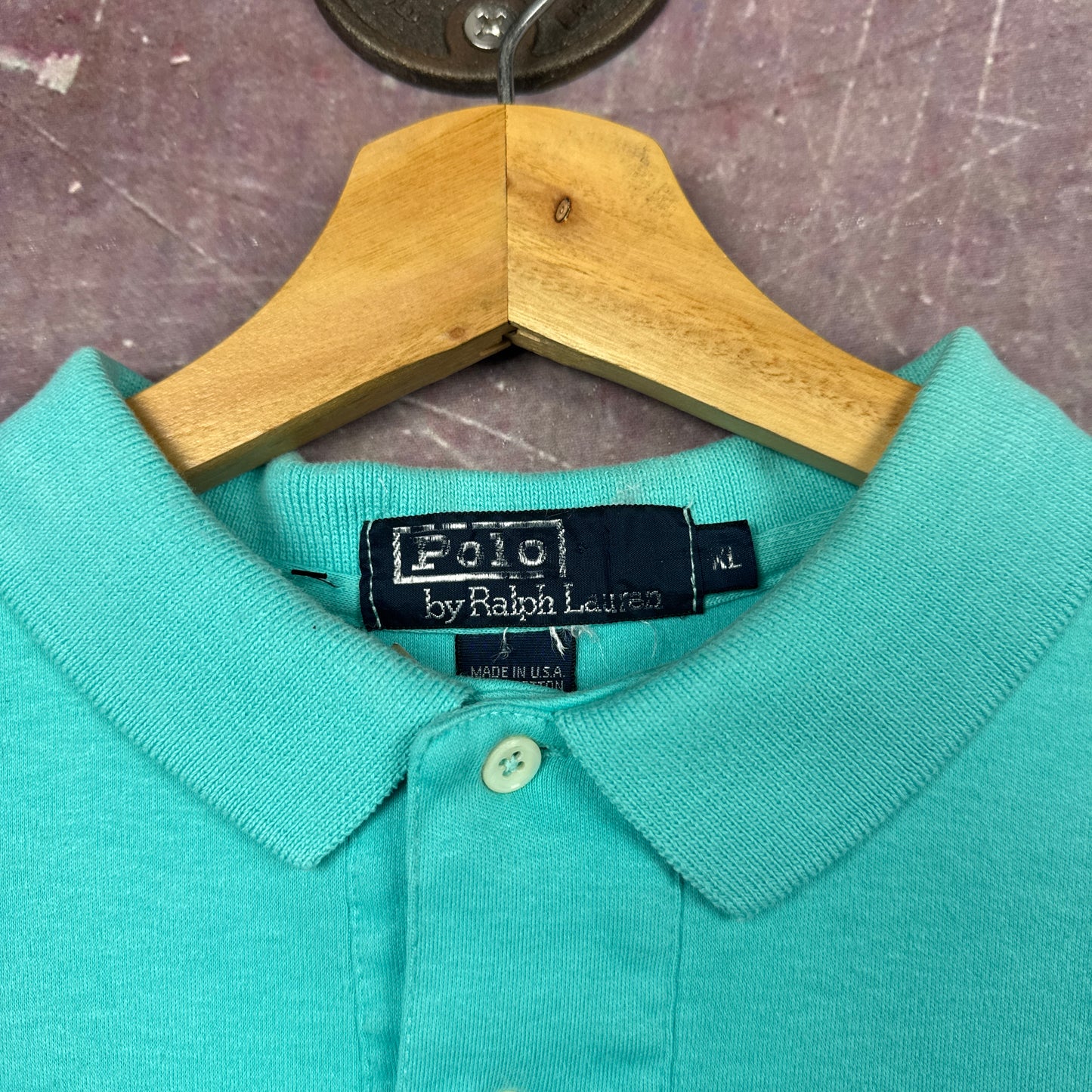 90s Teal Polo Ralph Lauren Shirt 3714