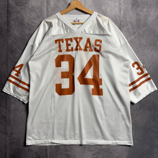 90s White Texas Longhorns Ricky Williams #34 Jersey 4610