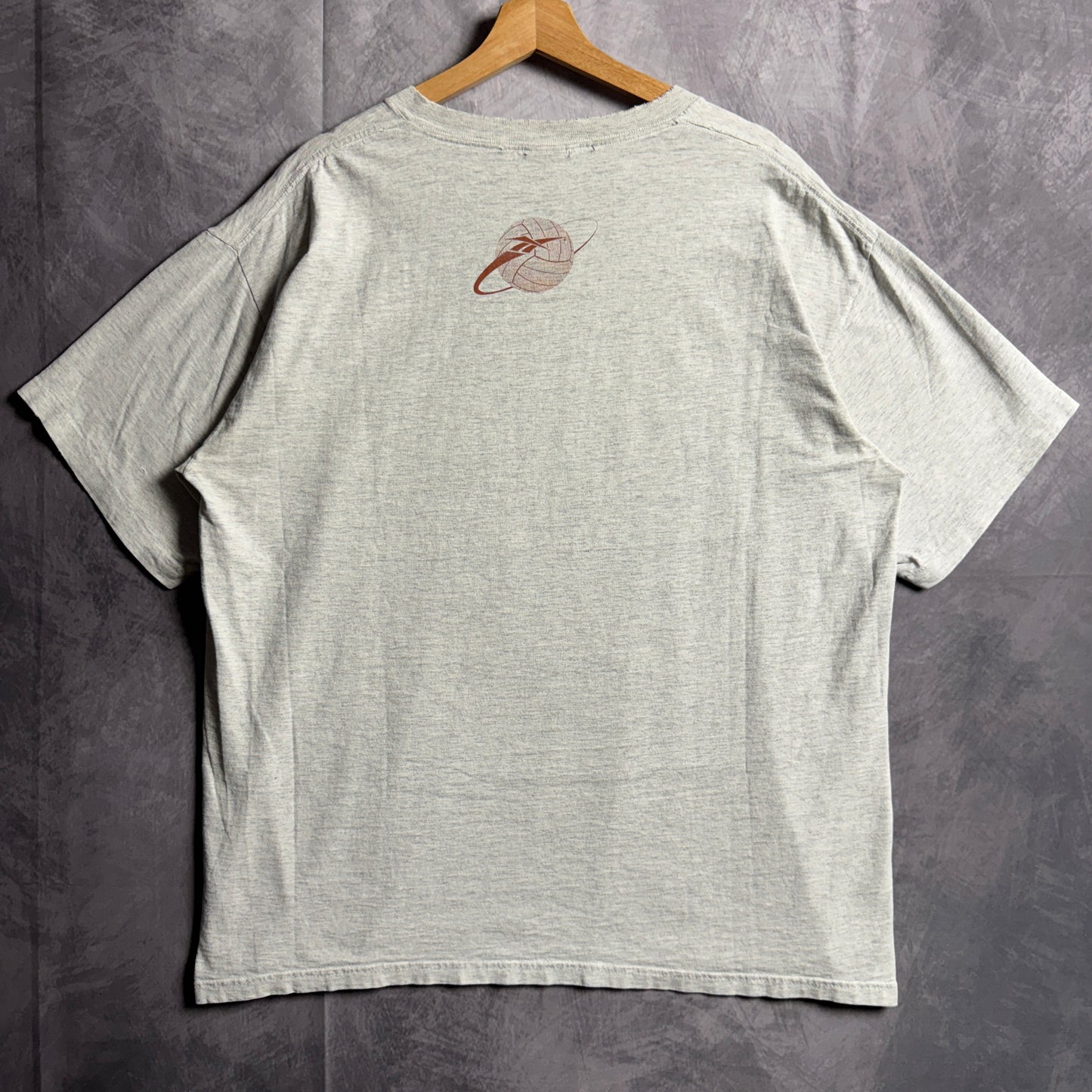 90s Grey Texas Longhorns Reebok Volleyball Shirt 4536