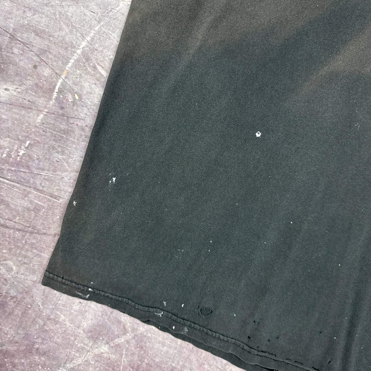 Early 00s Faded Black Deftones So Ronery Tour Local Crew Graphic Shirt L 2817