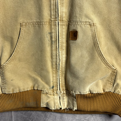 00s Tan Brown Texas Longhorns Carhartt Active Jacket 4449