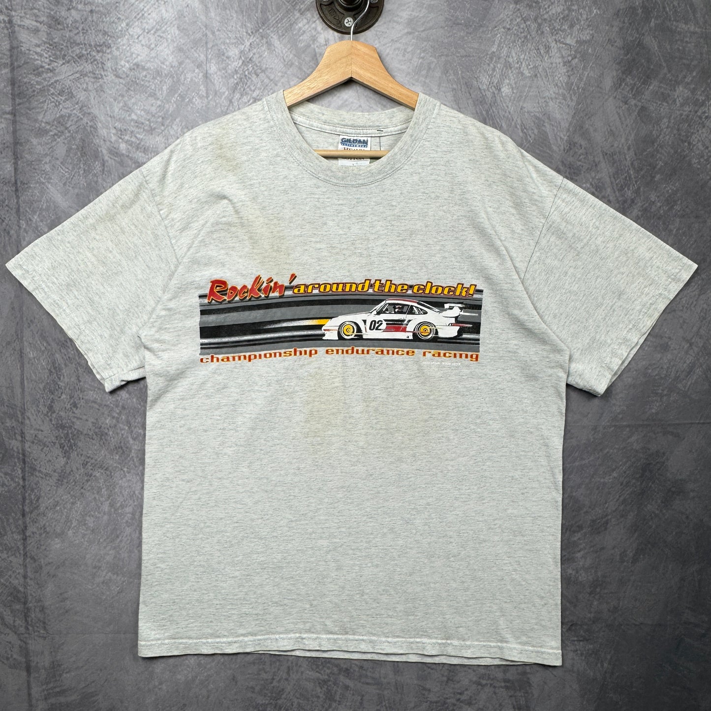 00s Grey Porsche Endurance Racing  Shirt 3983