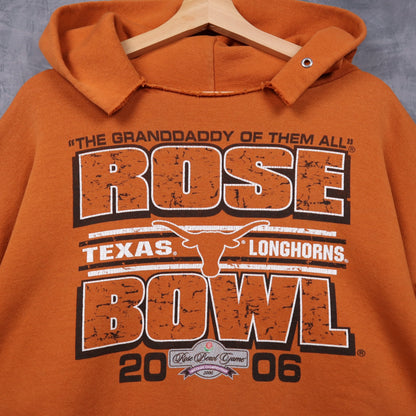 2006 Orange Texas Longhorns Rose Bowl Hoodie 5632