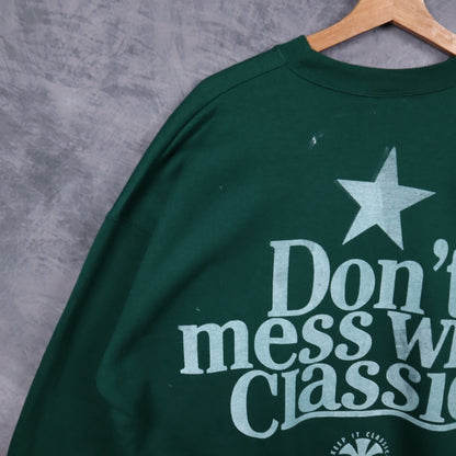 90s Green Texas Longhorns Crewneck Sweatshirt 5684