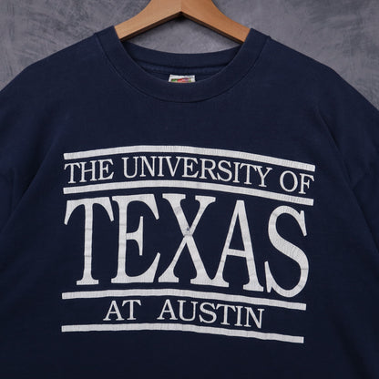 90s Navy Blue University of Texas at Austin Shirt 5875