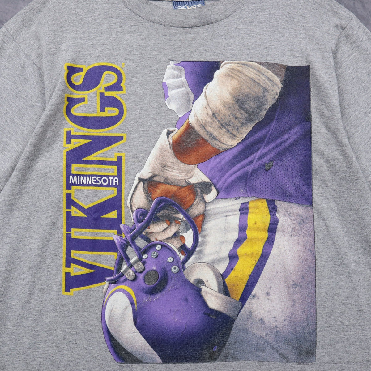 90s Grey Minnesota Vikings Shirt 6725