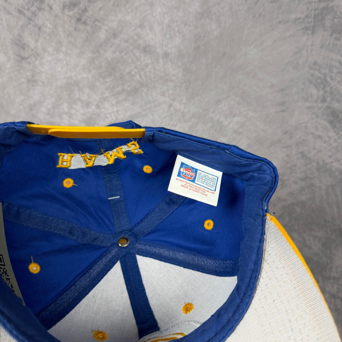 1995 Blue Los Angeles Rams Game Day Snapback Hat 6884