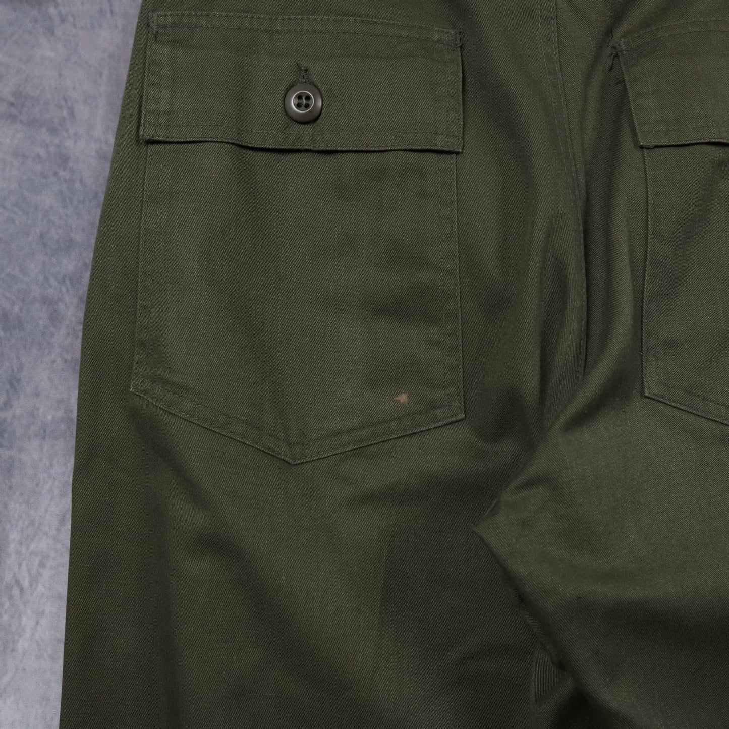 70s Olive Green US Military OG-107 Fatigue Pants 5252