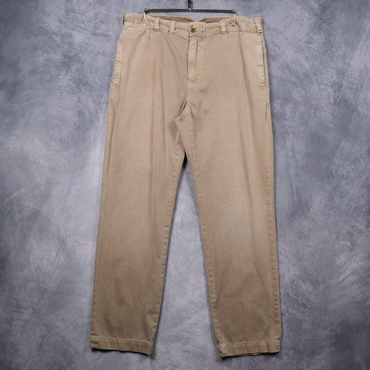 90s Tan Brown Polo Ralph Lauren Chino Pants 5235