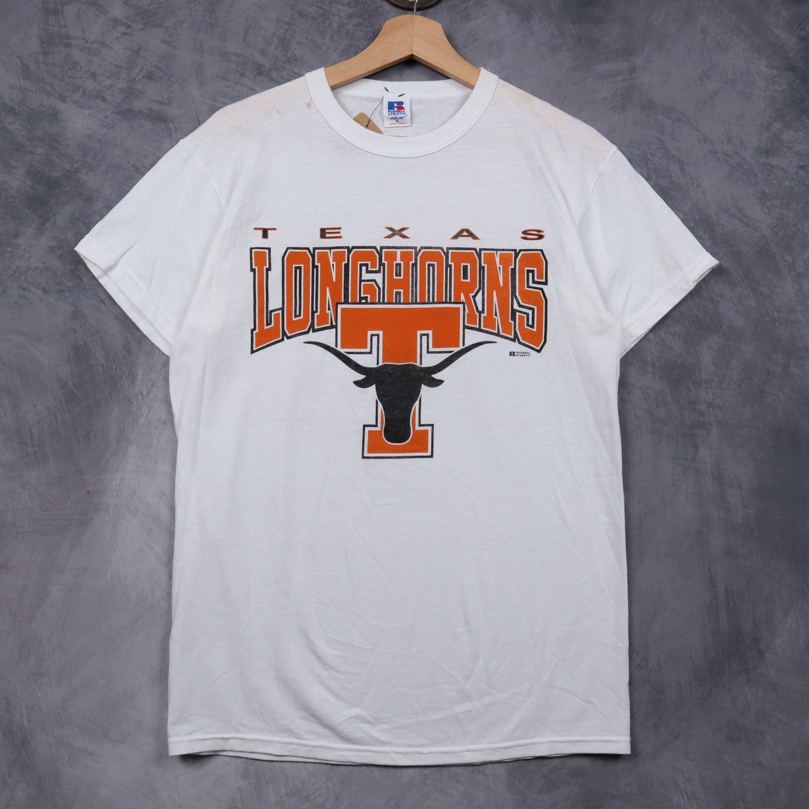 90s White Texas Longhorns Shirt 5957