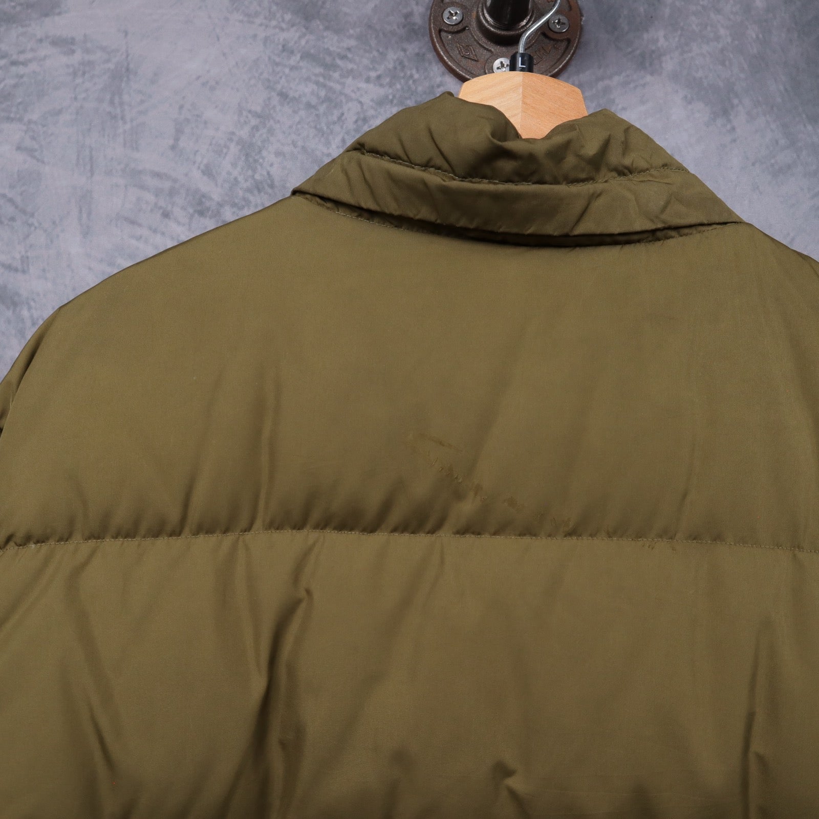 Early 2000s Olive Green Polo Ralph Lauren Down Puffer Jacket 5493