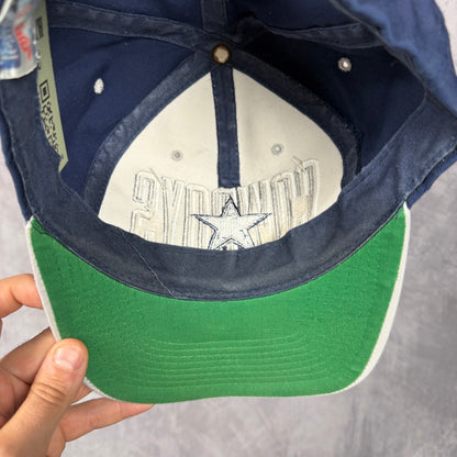90s Navy Blue Dallas Cowboys Snapback Hat 6828