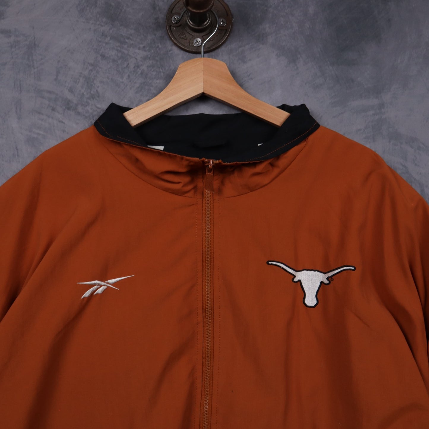90s Burnt Orange Texas Longhorns Reebok Jacket 5937