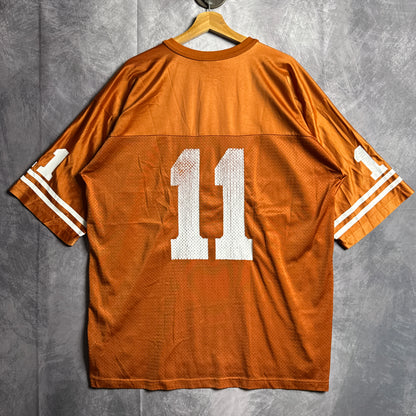 00s Orange Texas Longhorns Nike #11 Football Jersey 4613
