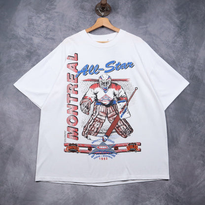 1993 White Montreal NHL All-Star Game Shirt 4923