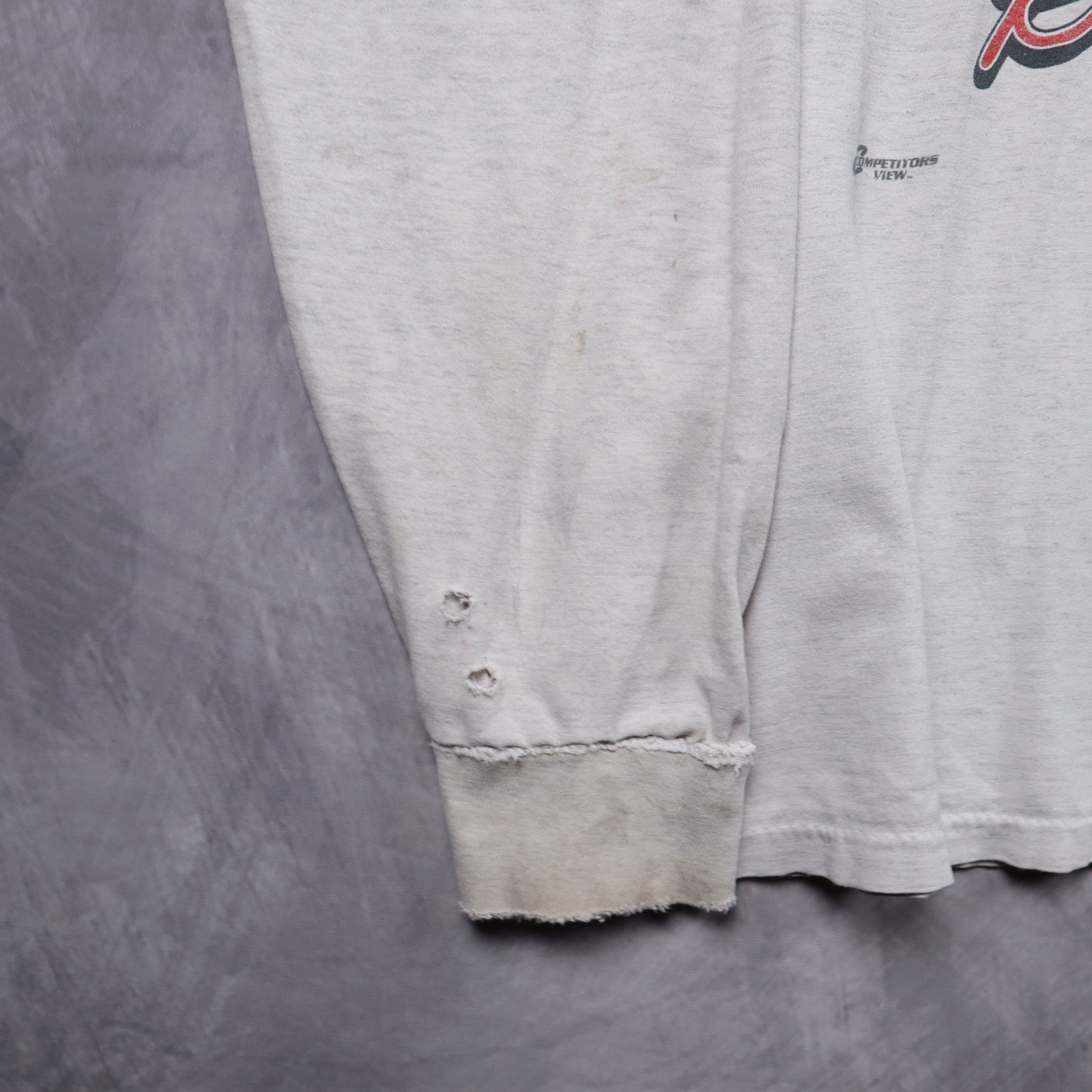 Late 90s Heather Grey Dale Earnhardt #3 NASCAR Long Sleeve Shirt 5353