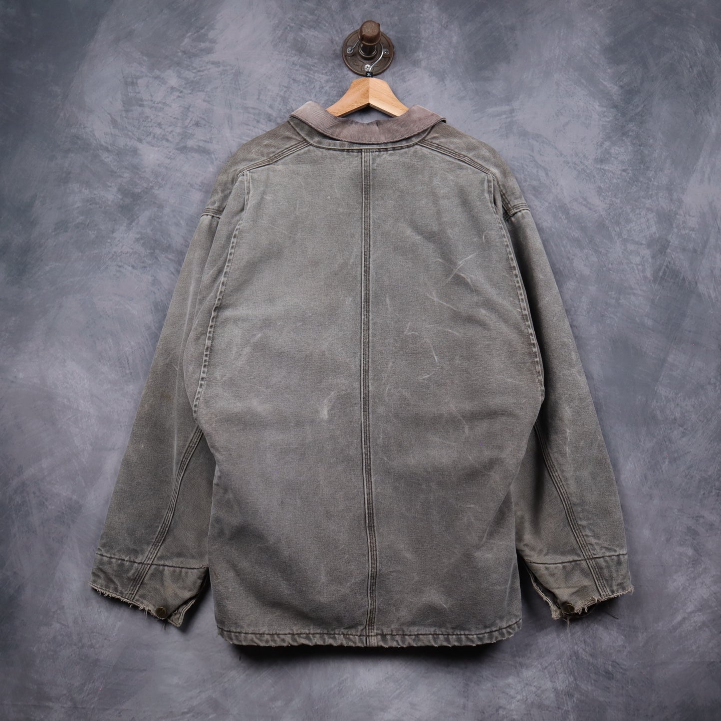 90s Faded Brown Carhartt Chore Jacket 4806