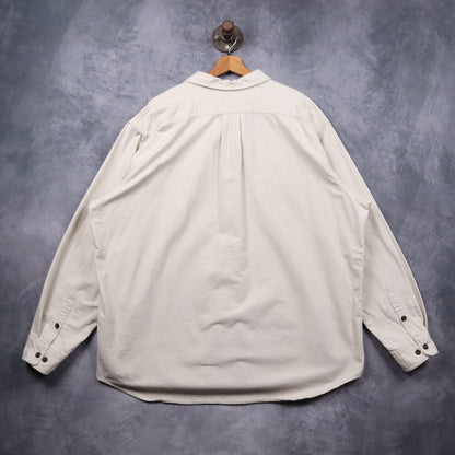 Early 00s Cream Filson Heavyweight Long Sleeve Work Shirt 5534