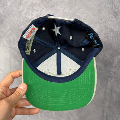 90s Navy Blue Dallas Cowboys Snapback Hat 6827