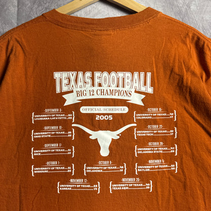 2005 Orange Texas Longhorns Big 12 Champions Shirt 4507